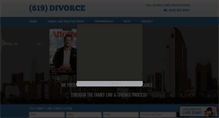 Desktop Screenshot of 619divorce.com